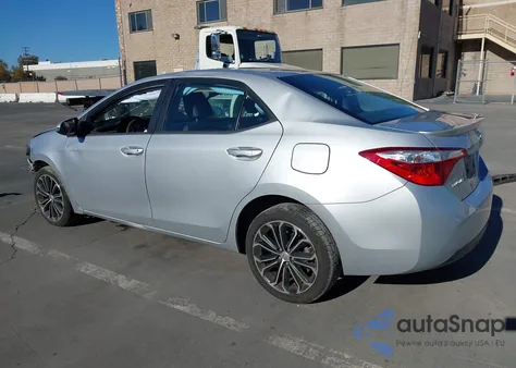 2016 Toyota Corolla S Plus z USA, uszkodzony, nr VIN 5YFBURHE4GP540016